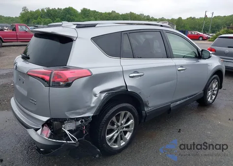 2017 Toyota Rav4 Hybrid Limited z USA, uszkodzony, nr VIN JTMDJREV0HD140223